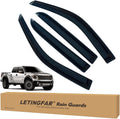 Window Visors Rain Guards for Ford F150 SuperCrew 2009-2014 - Vent
