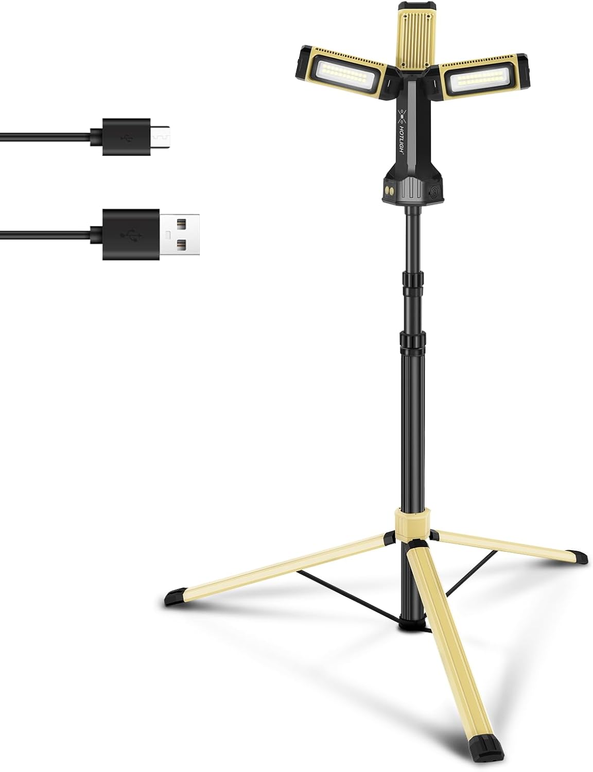 5000 Lumen Rechargeable Work Light - Portable Powerhouse!