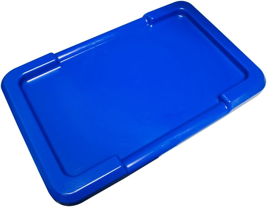 ULTRASOURCE Poly Tote Lids Bundle of 6 for Secure Storage
