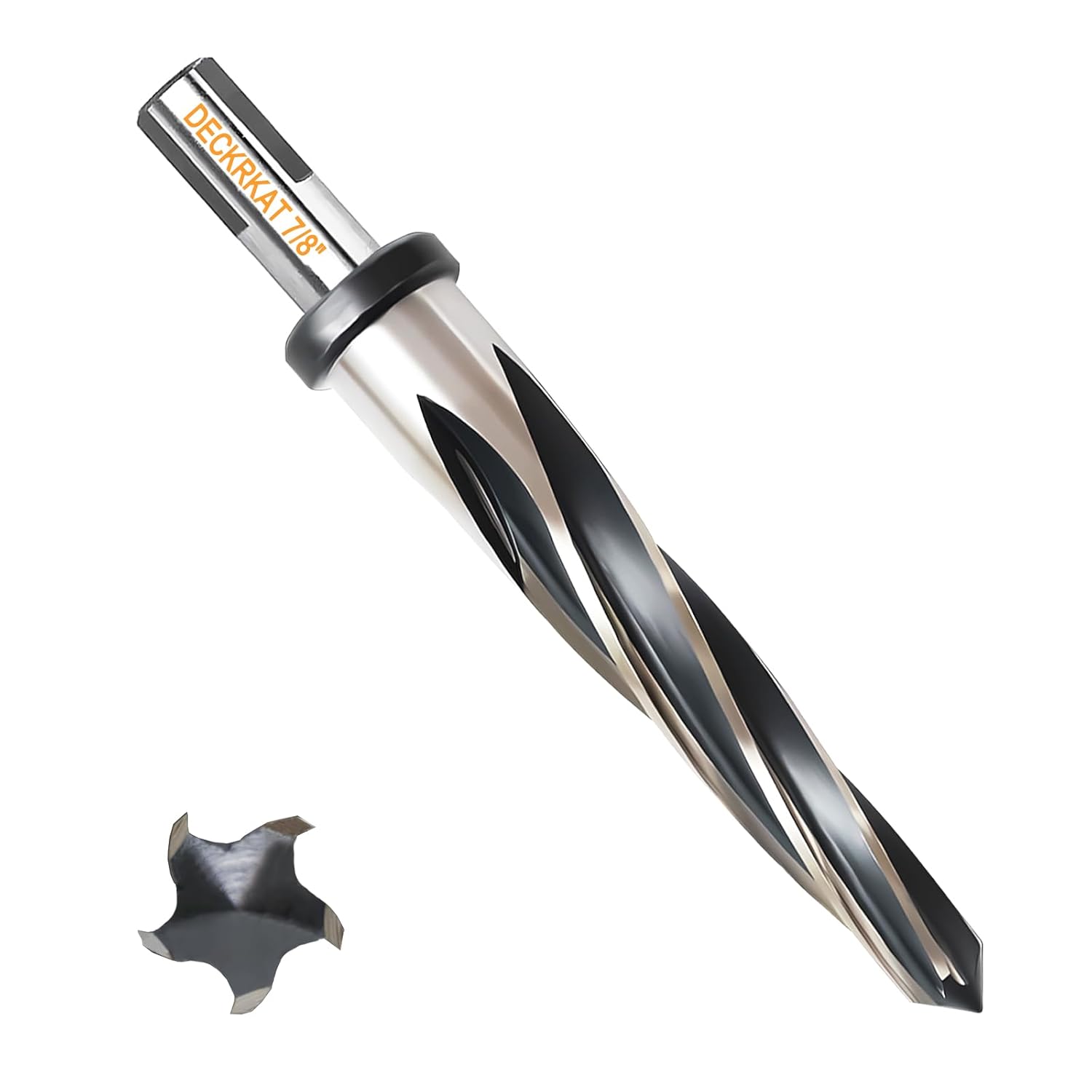 7/8in Reamer Drill Bit for Metal - Precision Alignment Tool