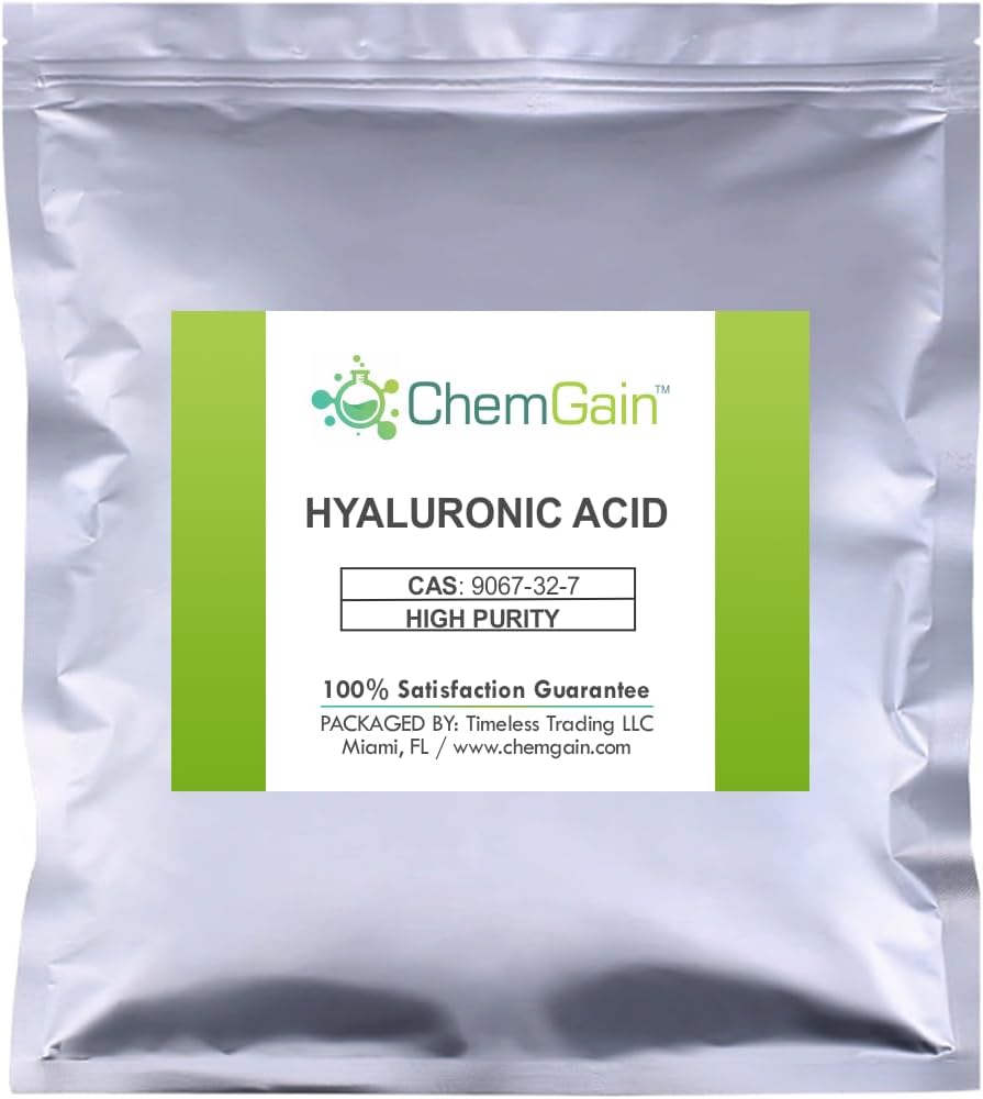 Ultra Pure Hyaluronic Acid Powder - Skin & Face Hydration Boost
