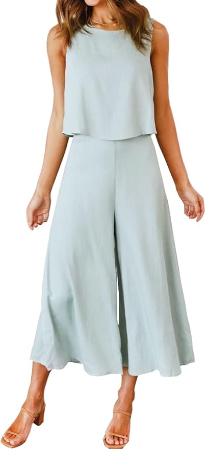ROYLAMP Women's Summer 2 Piece Outfits for Stylish Comfort