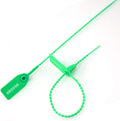 Leadseals 1000 Green Numbered Security Tags - Tamper Evident Zip Ties
