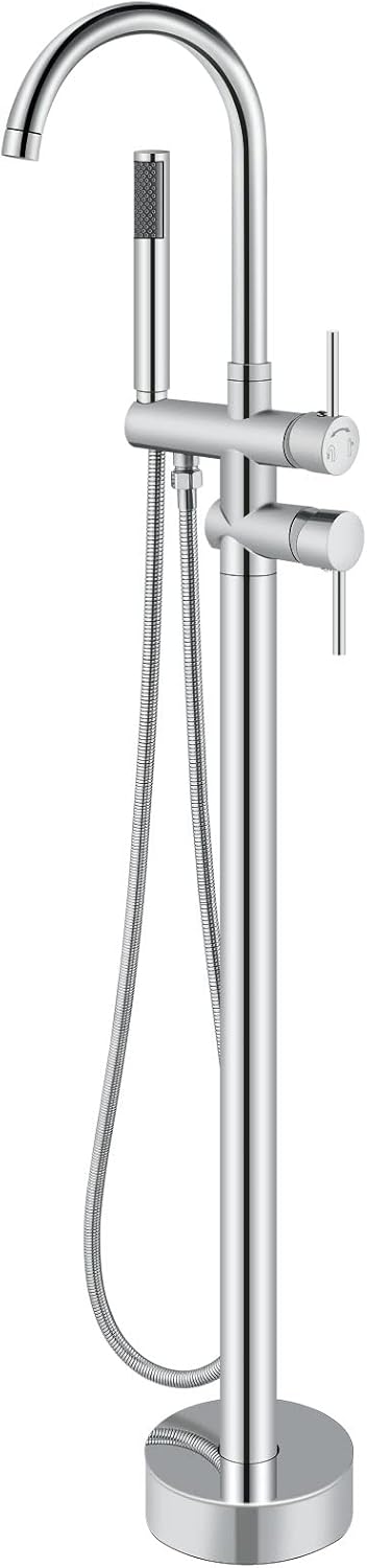 Aolemi Freestanding Bathtub Faucet with Handheld Shower Mixer