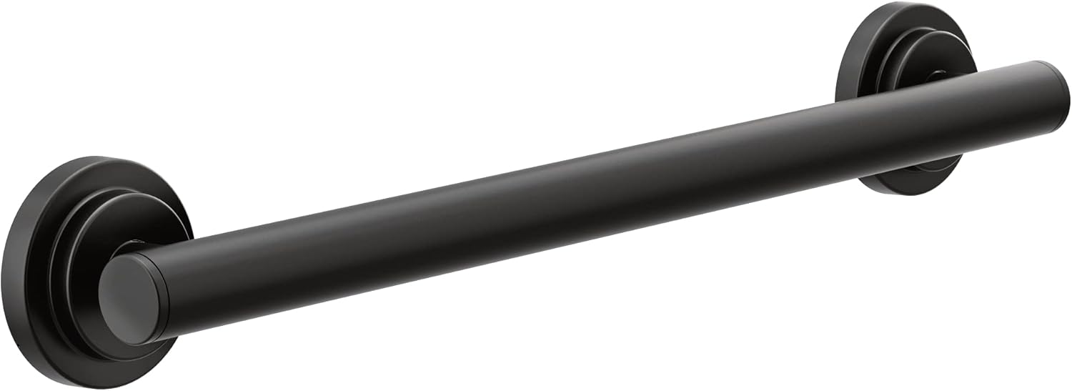 Moen Bathroom Safety 18-Inch Stainless Steel Grab Bar for Seniors