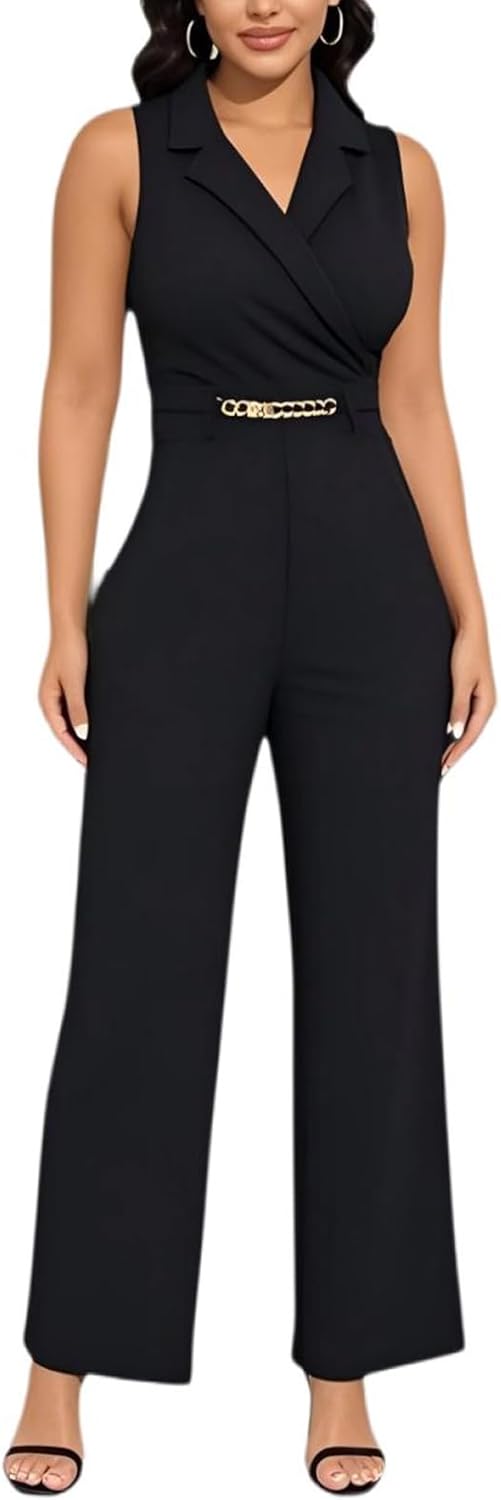 DeftSharp Women's Sexy Cocktail Party Jumpsuit for Every Occasion