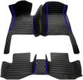 Luxury Leather Car Floor Mats Custom Full Coverage - Personalized Fit