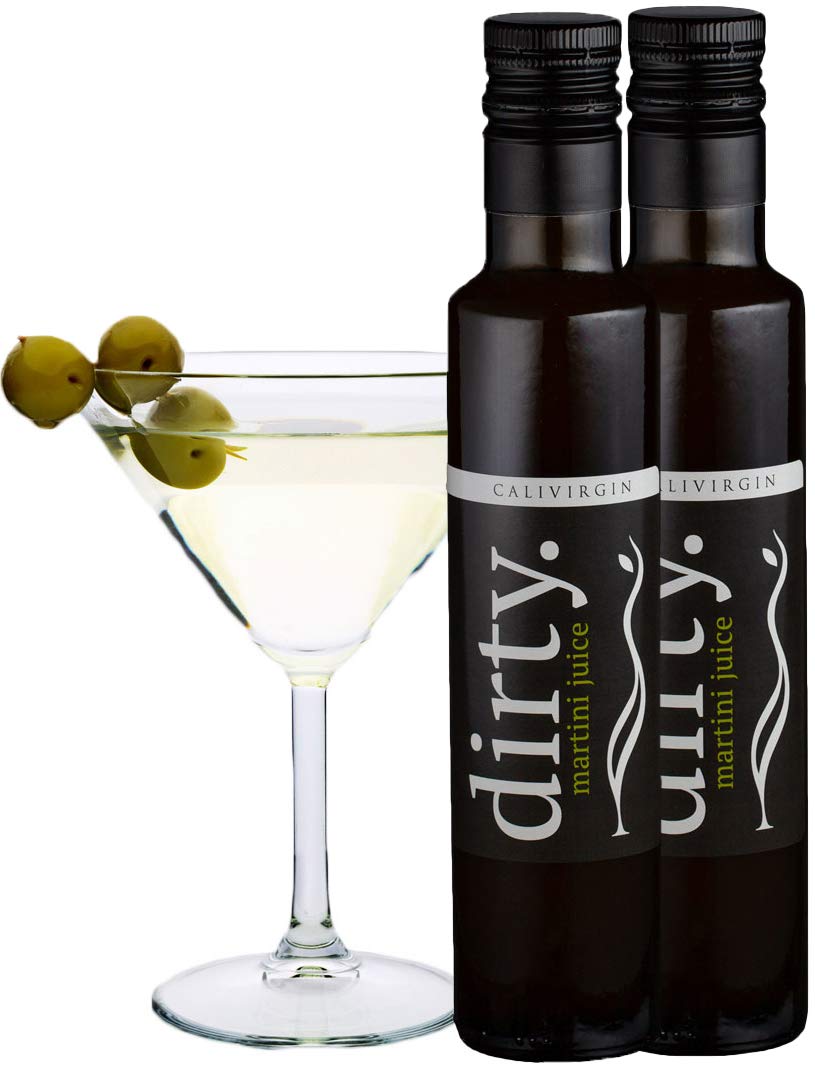 Calivirgin Dirty Martini Juice - All-Natural Olive Brine Mix