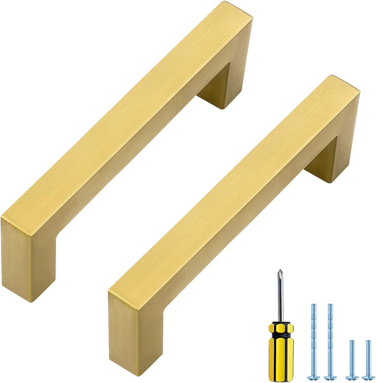 Ravinte 15 Pack Gold Cabinet Pulls for Stylish Kitchen Upgrade