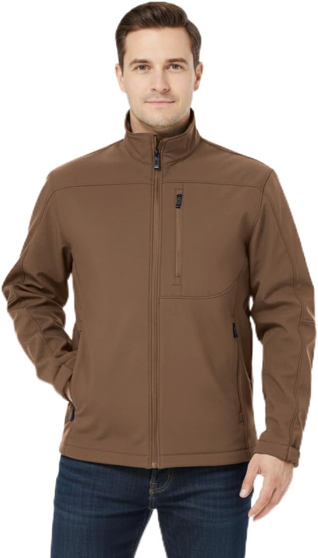 Weatherproof Men's Softshell Jacket for All-Weather Protection