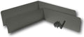 Eagle 1 Rain Gutter Valley Splash Guards - Bent Light Bronze