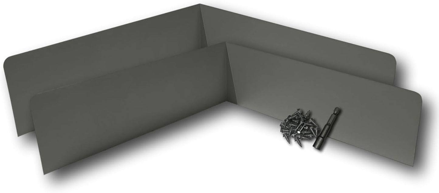 Eagle 1 Rain Gutter Valley Splash Guards for Effective Water Control
