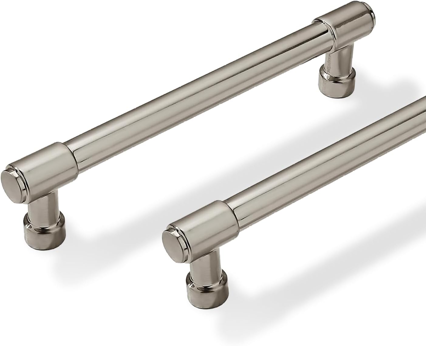 Solid Heavy Duty Jasper Pulls 10 Pack Brushed Satin Nickel Handles