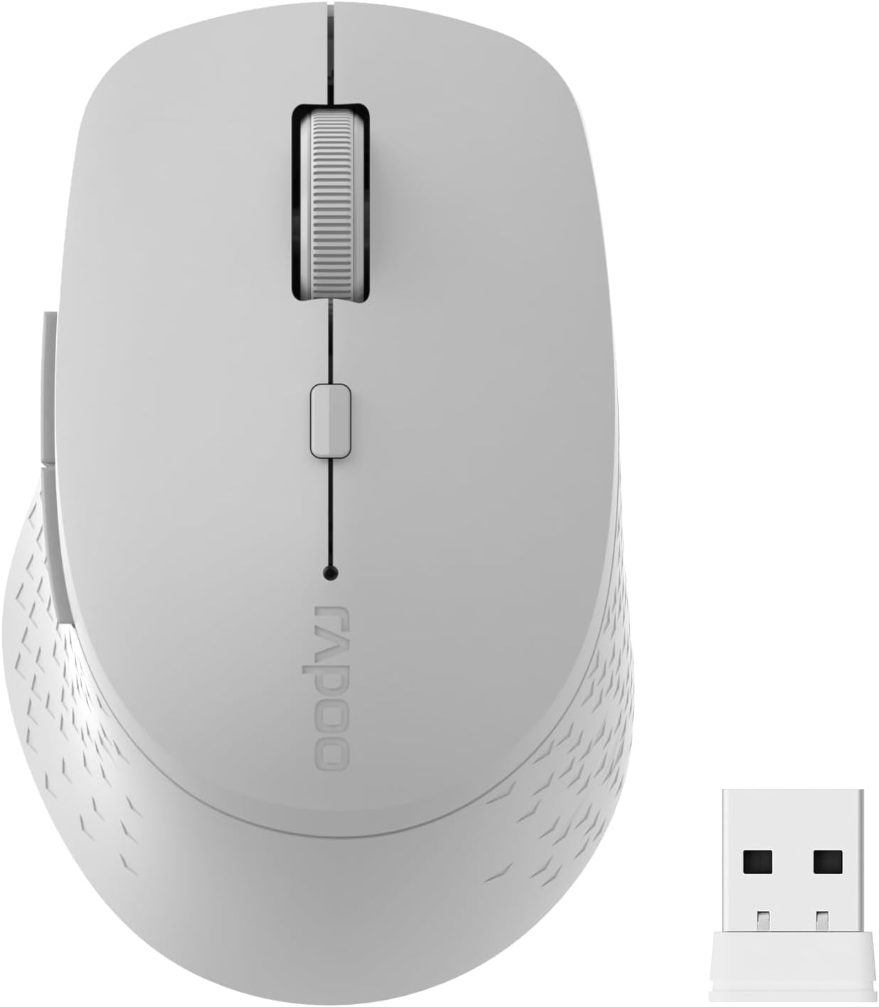 Rapoo M300G Silent Wireless Mouse - 1 Year Battery Life!