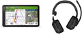 Garmin dezl OTR720 Large 7ft GPS Truck Navigator - Paired Headset