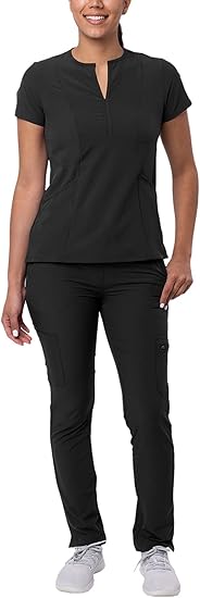 Adar Addition Go-Higher Scrub Set for Women - Stylish Comfort