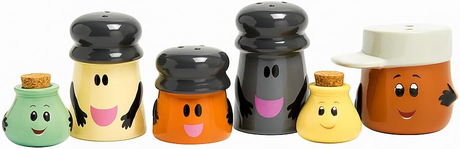 Blue's Clues Salt & Pepper Shaker Set for Nostalgic Dining