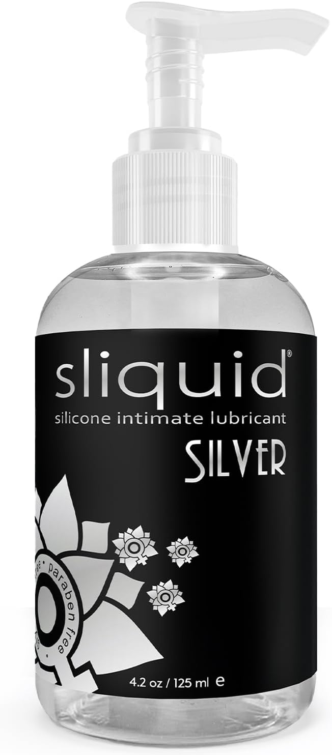 Sliquid Silver Intimate Lubricant - Premium Silicone Lube