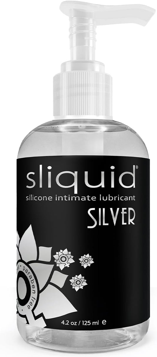 Sliquid Silver Intimate Lubricant - Premium Silicone Lube