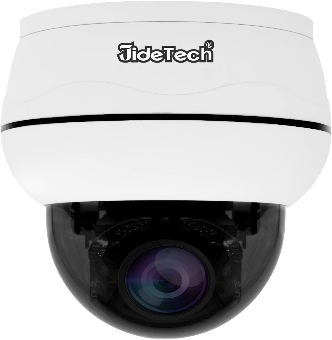 JideTech 4K POE PTZ Camera with 5X Optical Zoom and Tracking