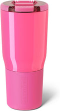 25oz Leak Proof Insulated Travel Tumbler - Cup-Holder Friendly Neon