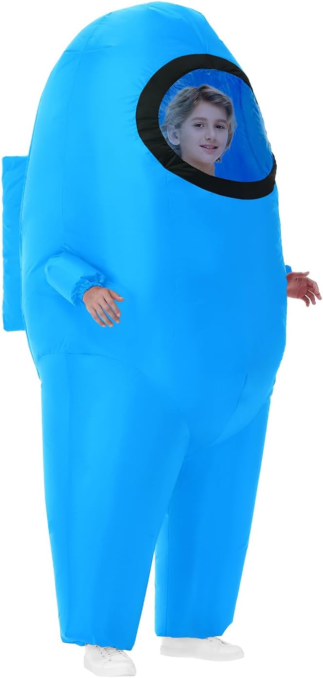 Inflatable Costume for Kids - Funny Blow Up Space Suit Fun