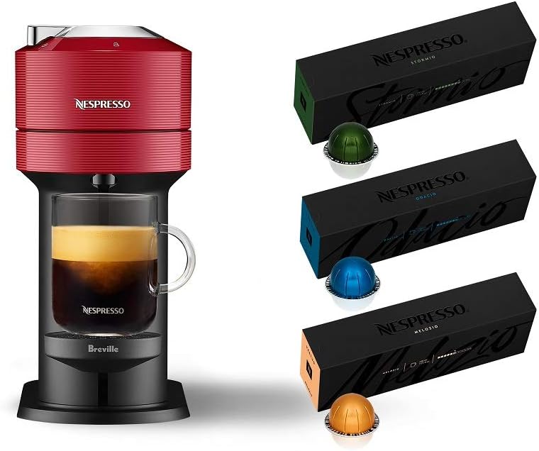 Breville Cherry Nespresso Vertuo Next Kit