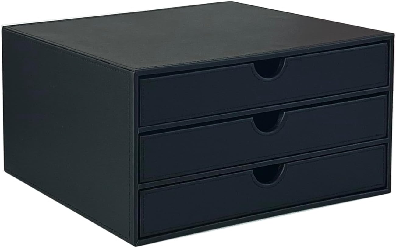 UnionBasic Document Organizer: 3-Drawer File Cabinet for Office