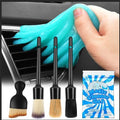 Car Detailing Brush Set 5-in-1 - Interior & Exterior Cleaner