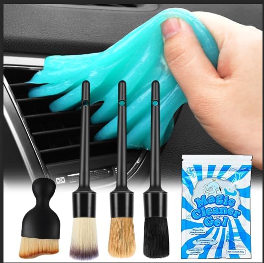 5-in-1 Car Cleaning Kit: Gven Auto Detailing Set