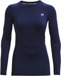Under Armour Authentics Long Sleeve Crew Neck T-Shirt - Warm, Fast-Dry