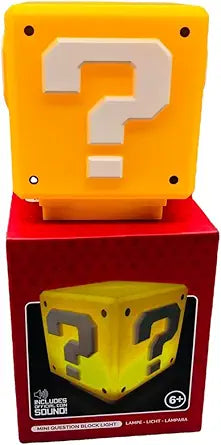XY-M Super Mario Charging Night Light Square Brick Table Lamp