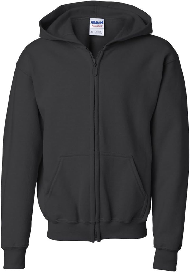 Cozy Maroon Youth Hoodie by Gildan