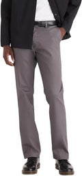DOCKERS Men's Straight Fit Signature Lux Cotton Stretch (Style GN9N)