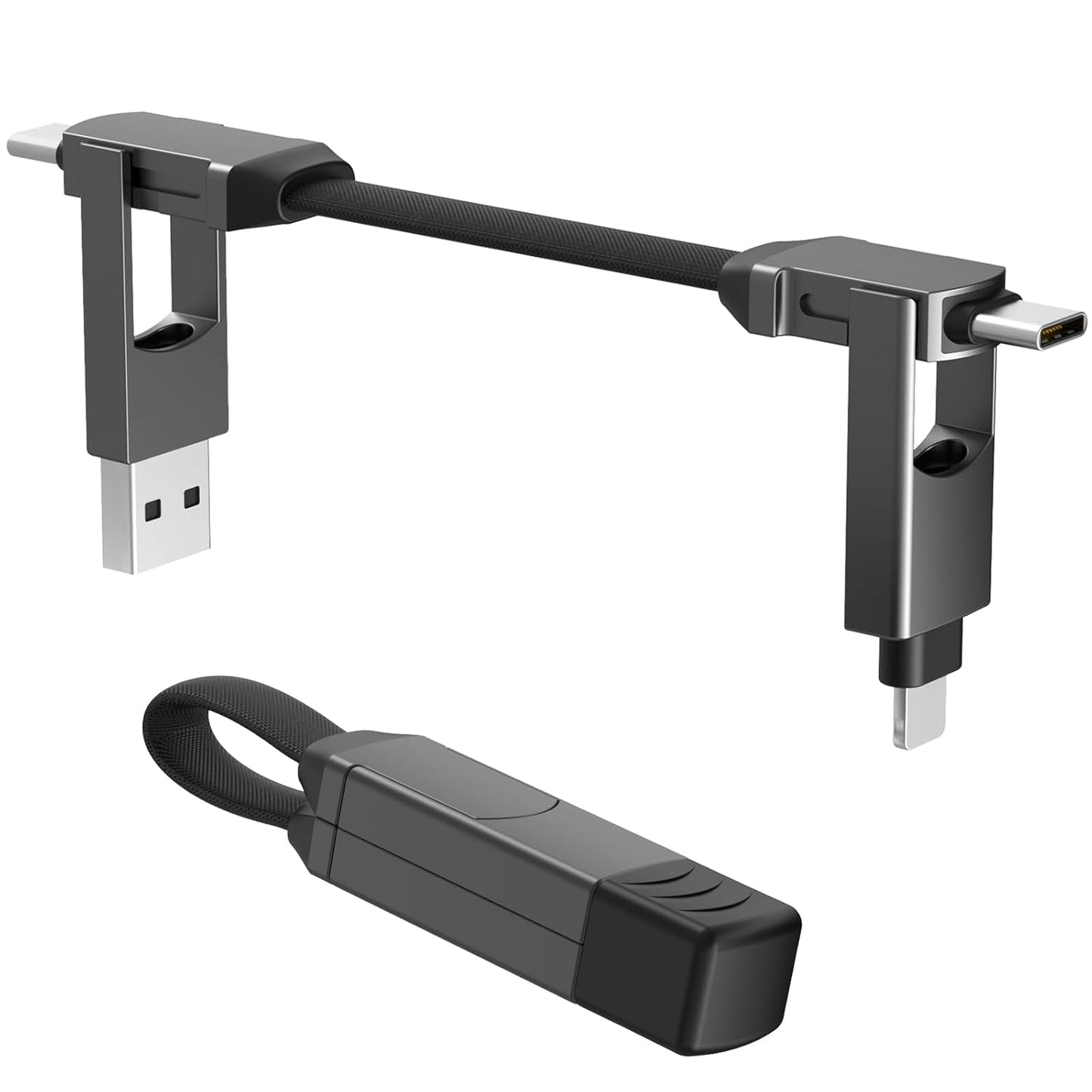 ZONLELE 4-in-1 Travel Magnetic Charger - Ultimate Versatility!
