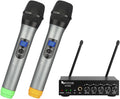 FIFINE UHF Dual Channel Wireless Handheld Microphone - Easy Karaoke