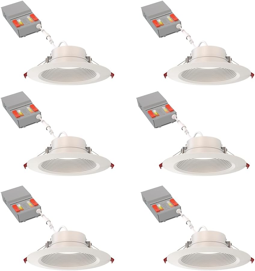 Juno LED Recessed Lights 6 Inch Round Wafer Downlight Review