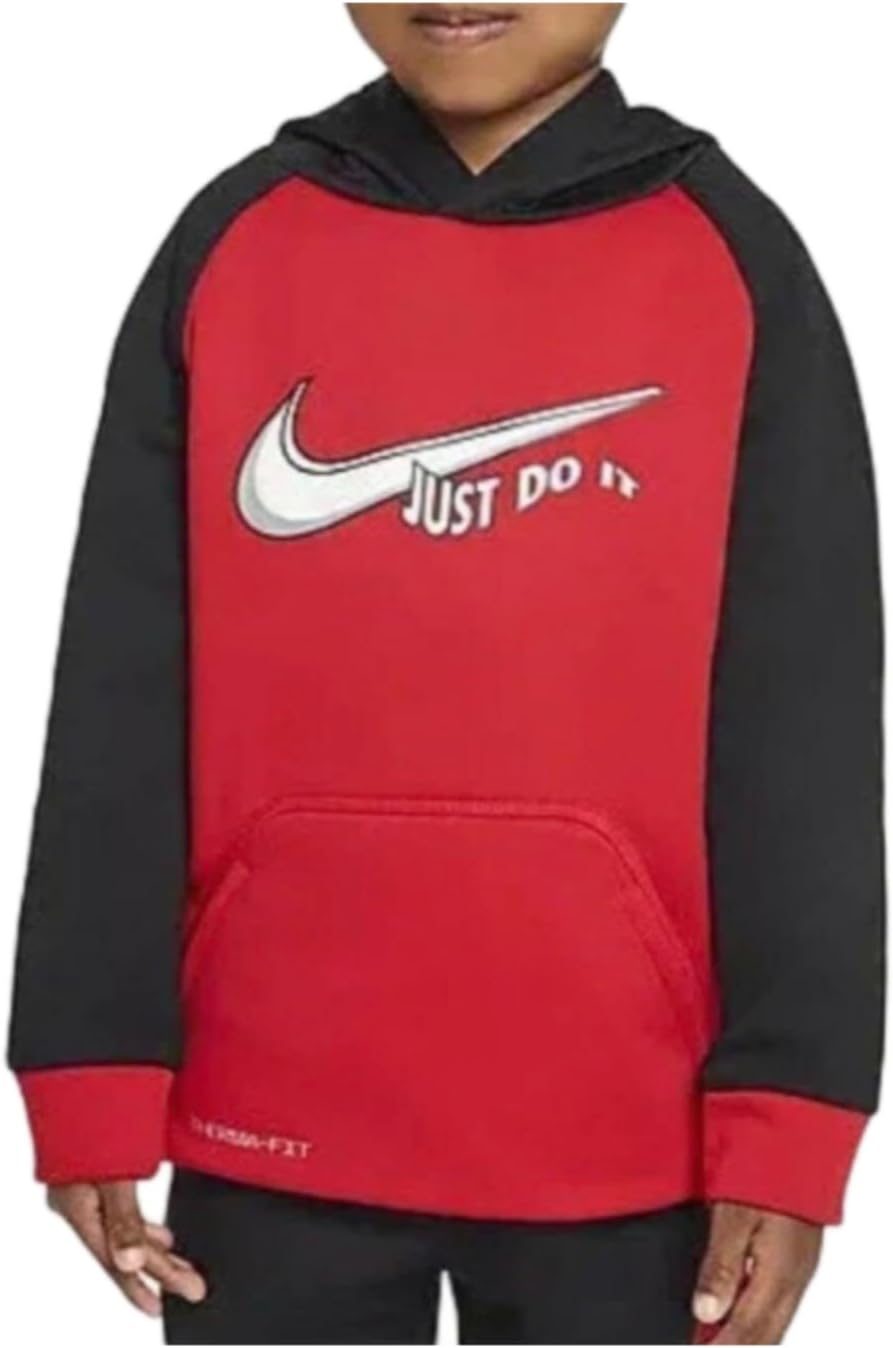 Nike Boys 4-7 Red Therma-FIT Hoodie