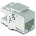 Leviton Extreme 6+ QuickPort Connector CAT 6 25-Pack White - Quick