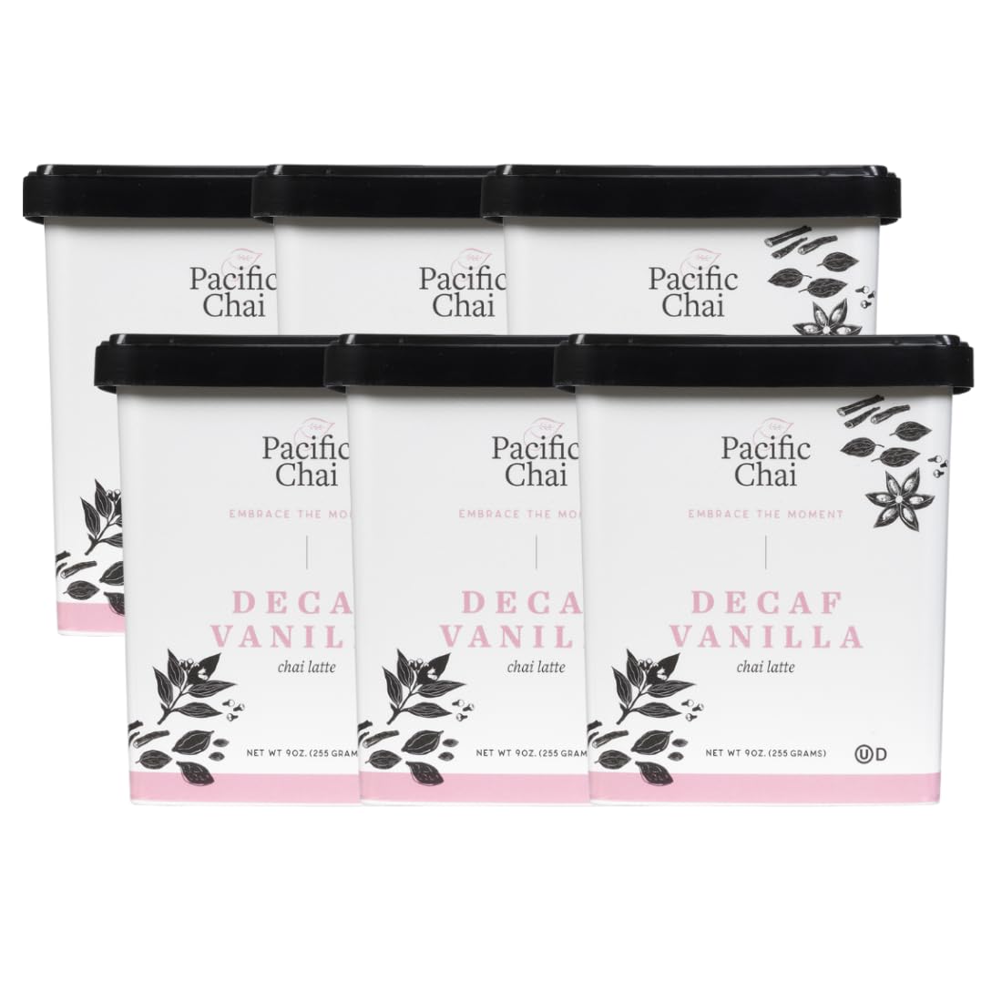 Pacific Chai Decaf Vanilla Chai Latte Mix for Instant Enjoyment
