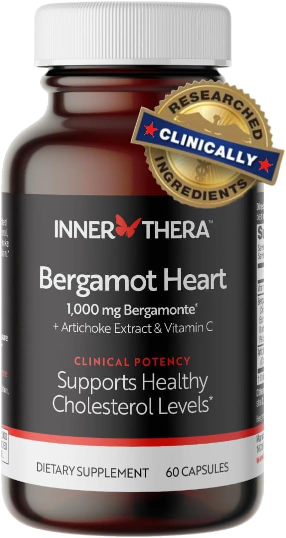 Bergamot Heart 1000mg - Extra Strength for Heart Health Support