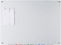 Magnetic Ultra White Glass Dry-Erase Board Set for Productivity