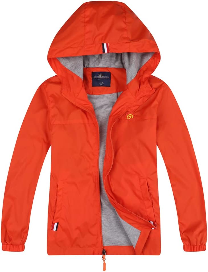 Lightweight Breathable Raincoat for Boys and Girls - Waterproof