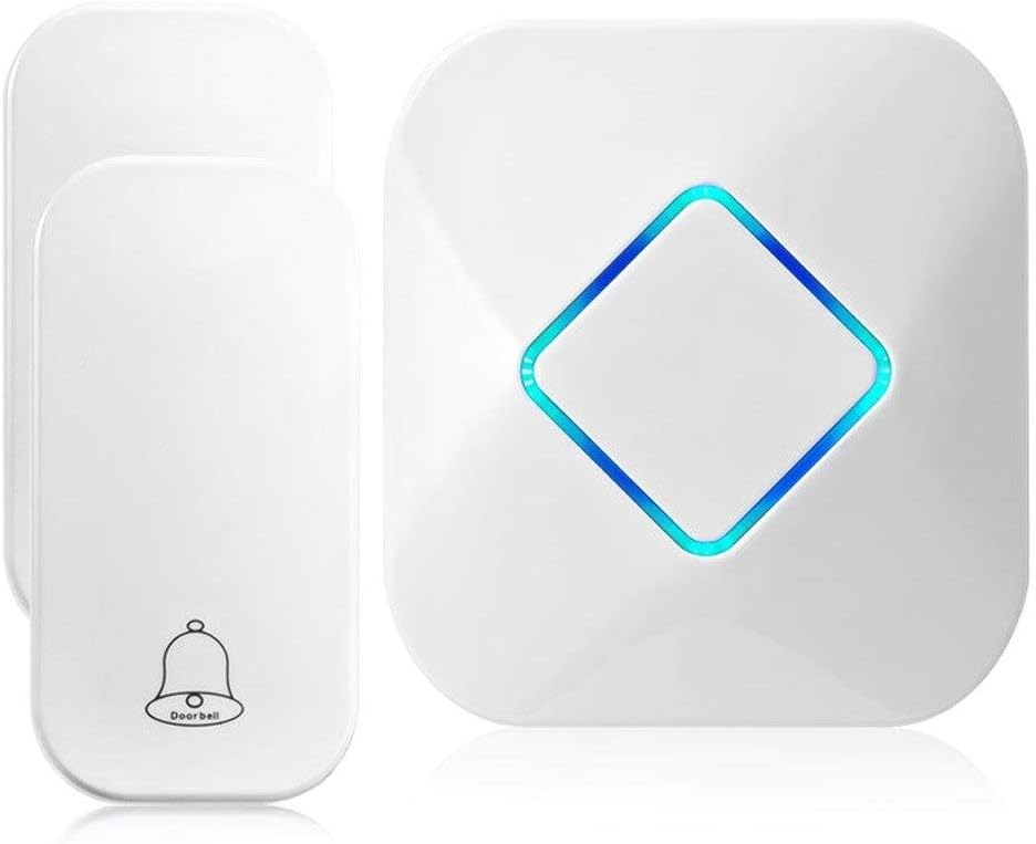 Self-Powered Wireless Doorbell - 58 Melodies!