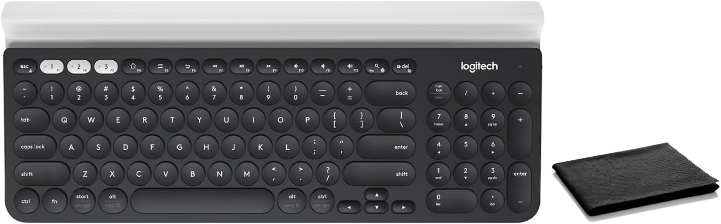 Logitech K780 Multi-Device Wireless Keyboard: Silent Typing Ease