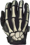 TACLAB Reaper Black Skeleton Gloves - Thin Lightweight Riding Gloves