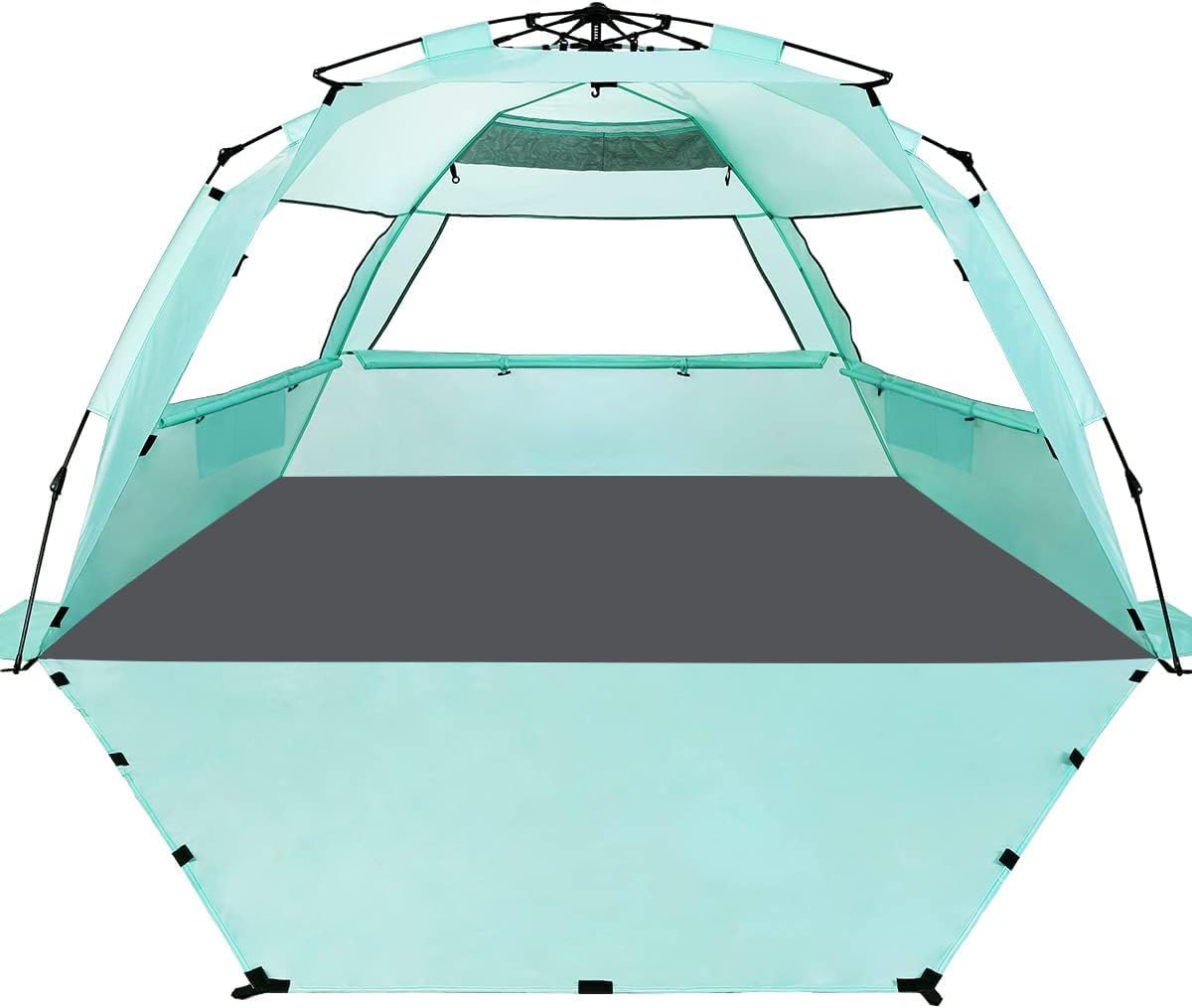 WhiteFang XL Beach Tent: UV Protection, Spacious & Portable