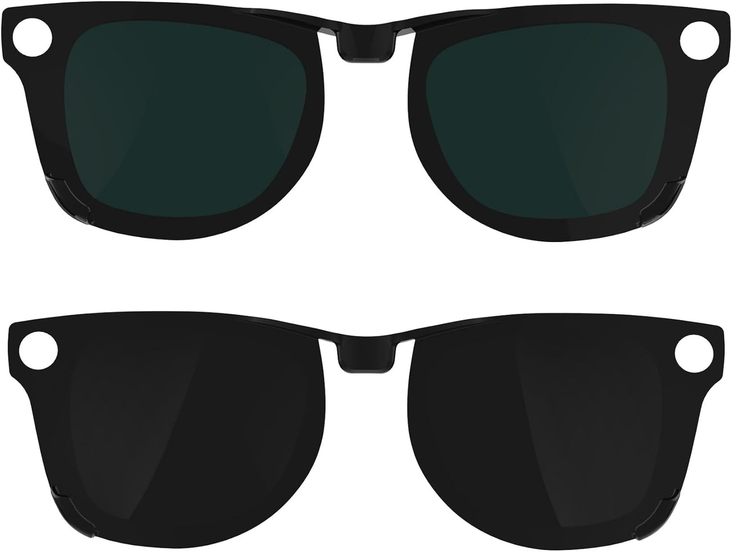 Polarized Clip for Ray-Ban Meta Wayfarer: Eye Protection & Style!