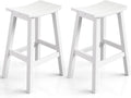 Weatherproof Bar Stools Set of 2 28ft Height - Durable Outdoor Seating