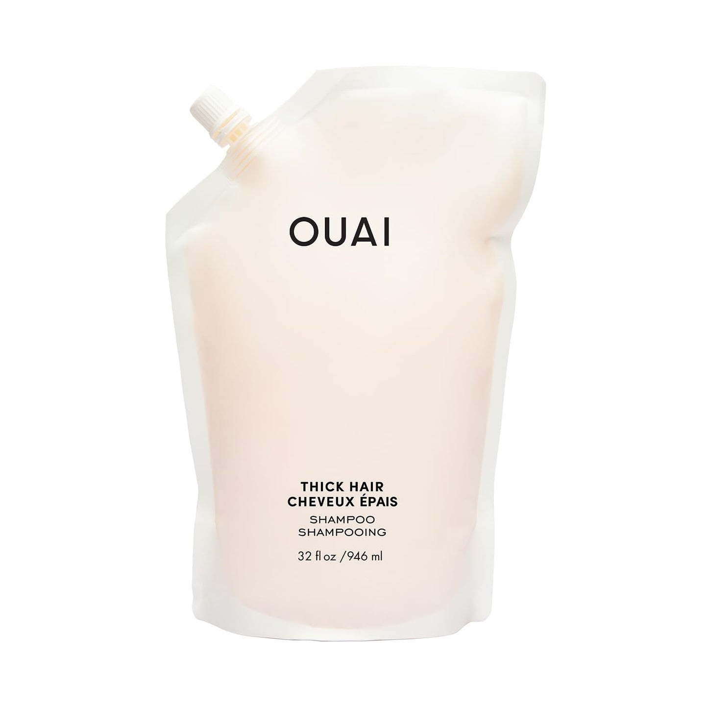 OUAI Thick Shampoo Refill - Moisturizing Shampoo for Thick Hair